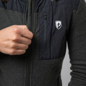 Merino Fleece Jacke Damen 280g/m2