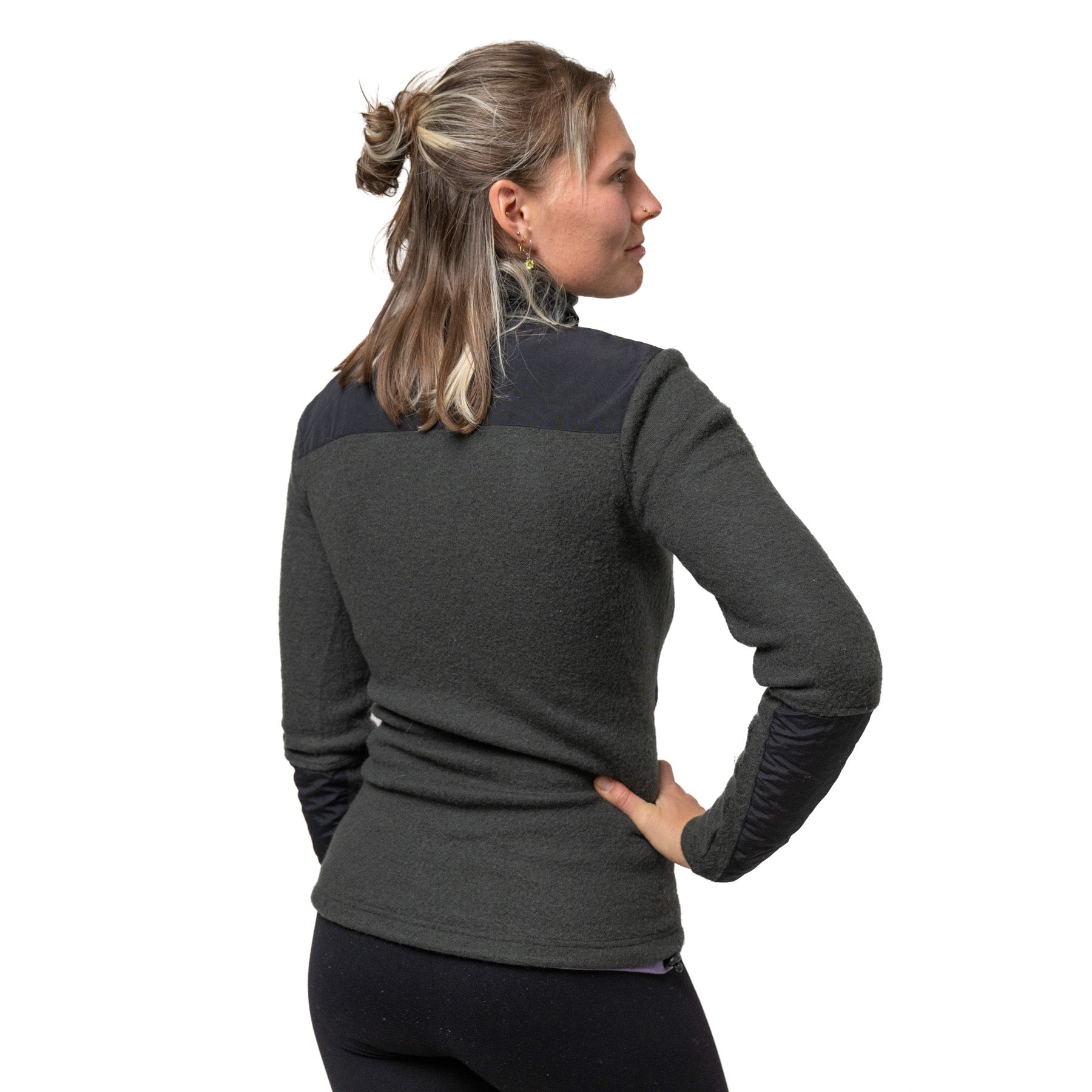 Merino Fleece Jacke Damen 280g/m2
