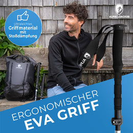 Faltbare Wanderstöcke aus Carbon