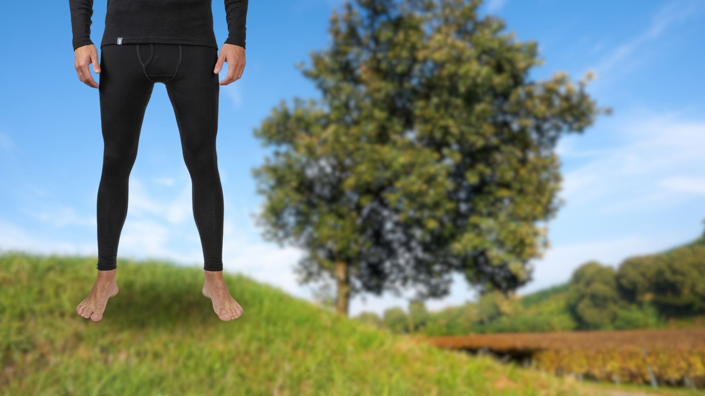 Merino-Unterwäsche für Herren : Perfekt für Outdoor-Aktivitäten und Reisen