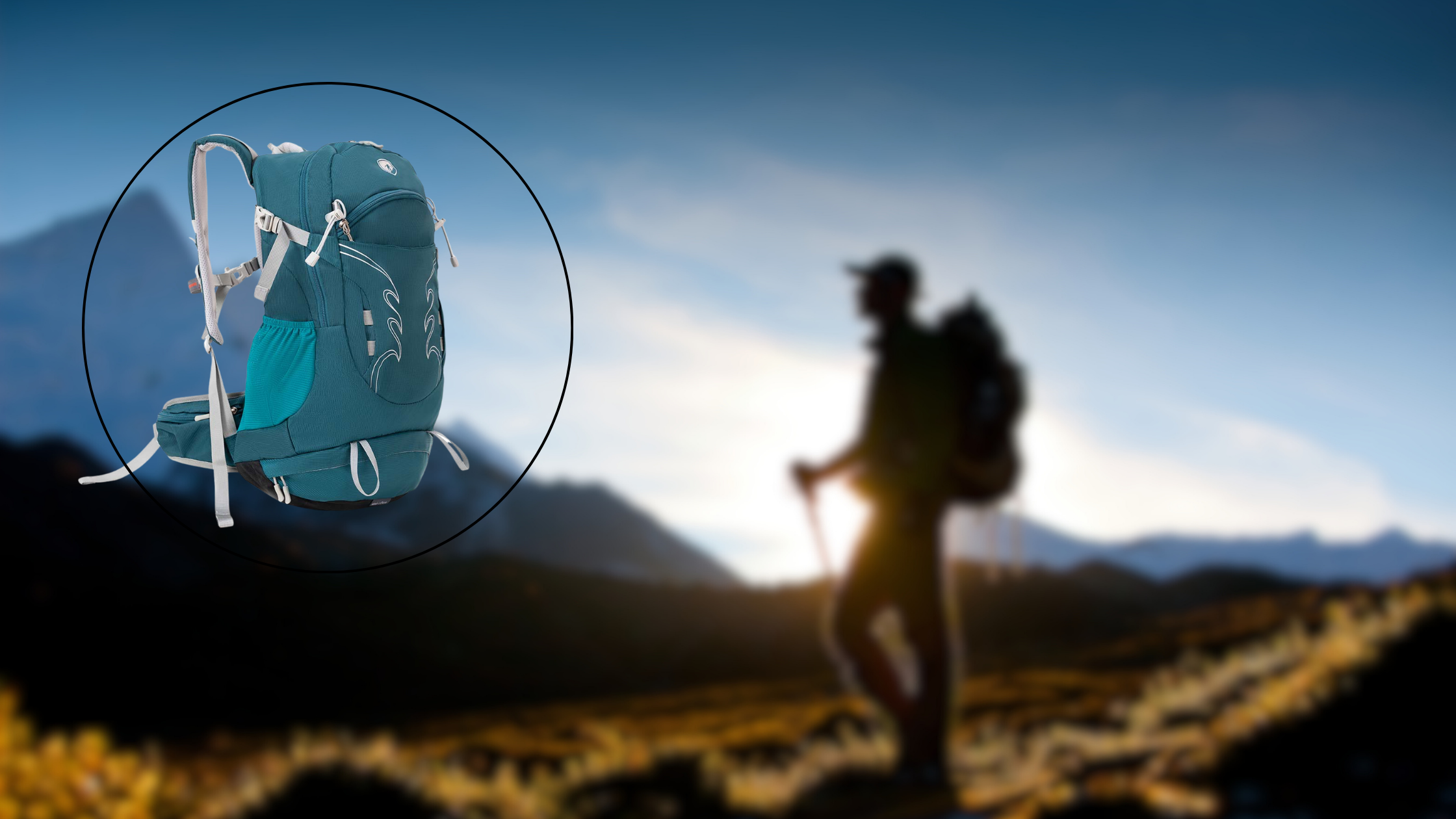 Ultraleicht Rucksack 40 Liter optimal für Wintertouren