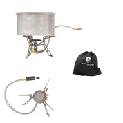 light stable performance gas stove made of titanium 128g 