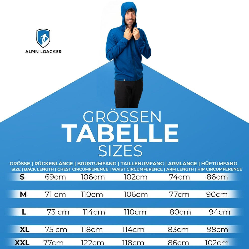 Merino Hoody Men 230 g/m2 (Copy) 