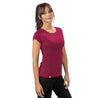 Alpin Loacker 100 Merino Shirt Damen in Berry pink