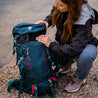 alpin loacker Turquoise lightweight hiking backpack ladies and gentlemen, light day backpack