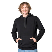Merino Hoodie Herren 280 g/m² - Schwarz / S