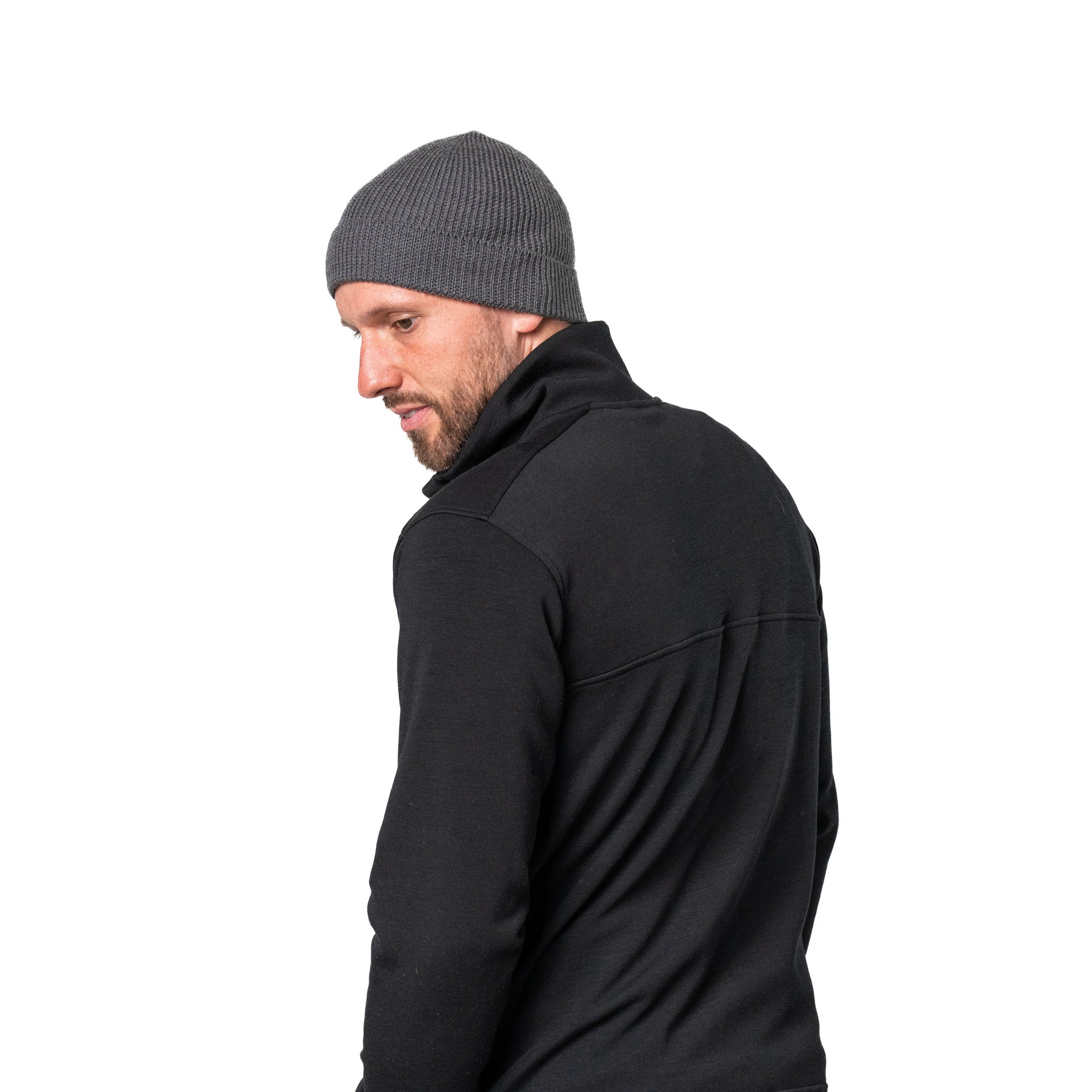 Merino 1/4 Zip Jacket Men 280 g/m2