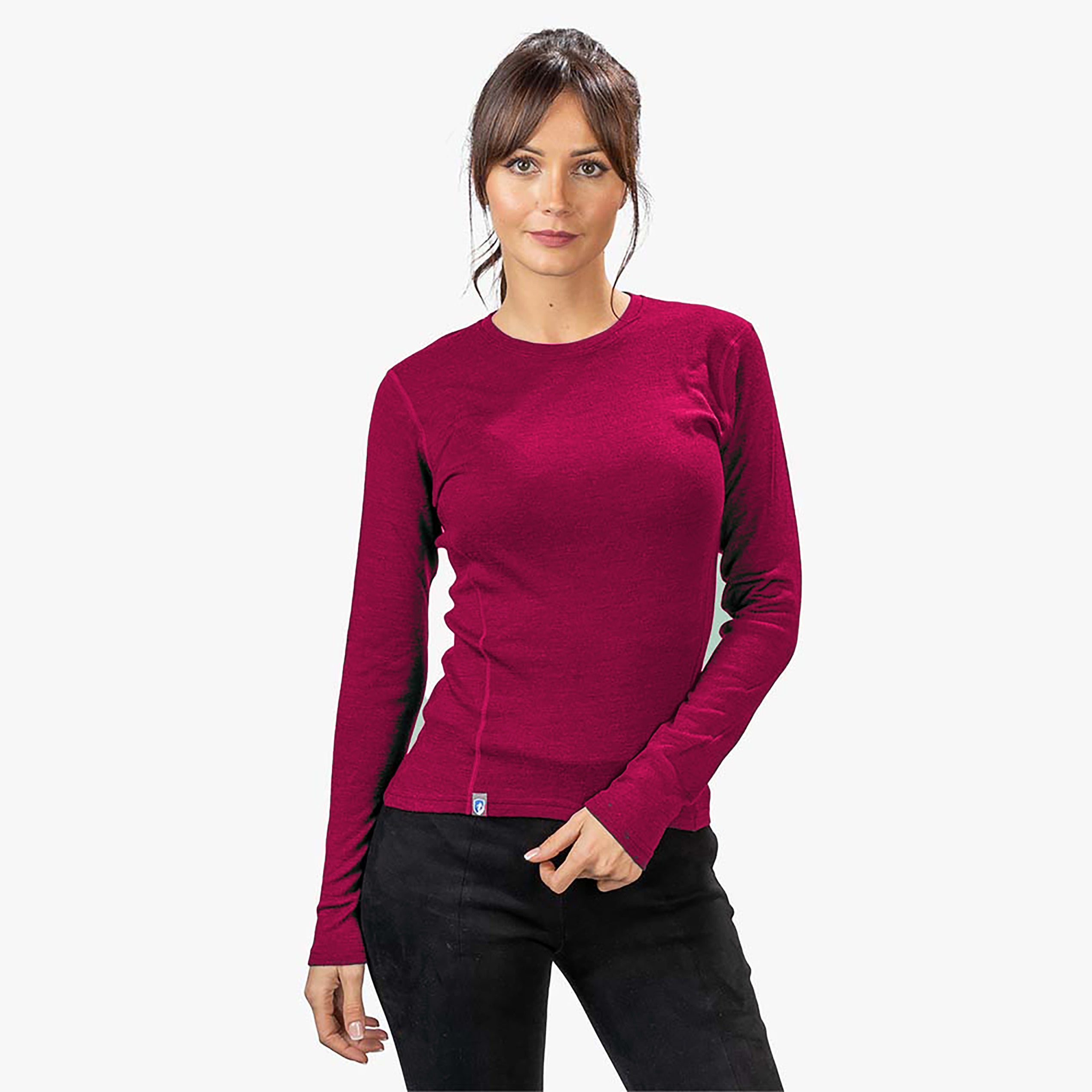 Maglia a maniche lunghe in merino donna 150 g/m2 