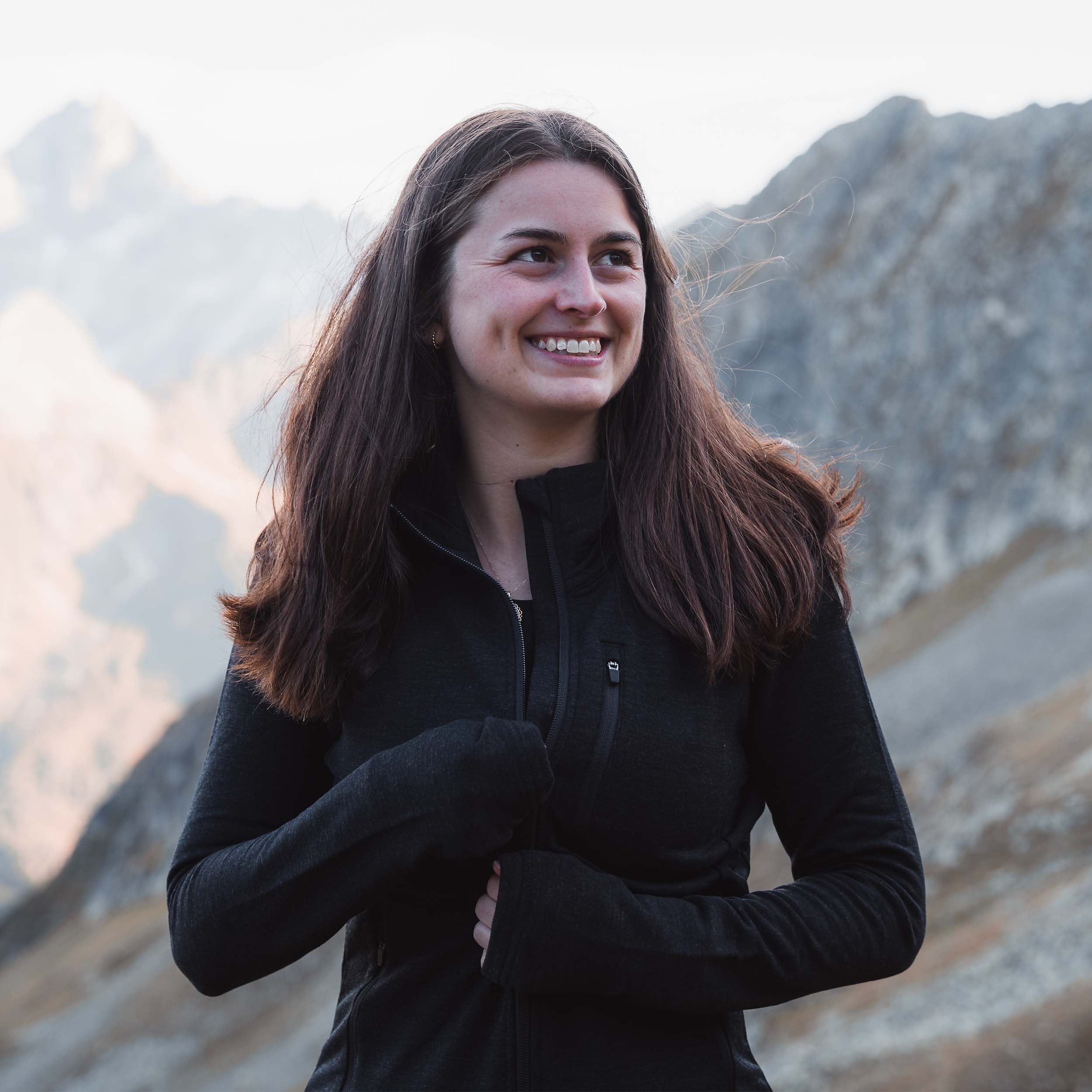 Veste en mérinos pour femmes 270 g/m2 