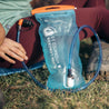 Alpin Loacker Trinksystem wandern Trinkblase 2 L und Trinkblase 3l in blau