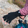 fingerlose Handschuhe unisex