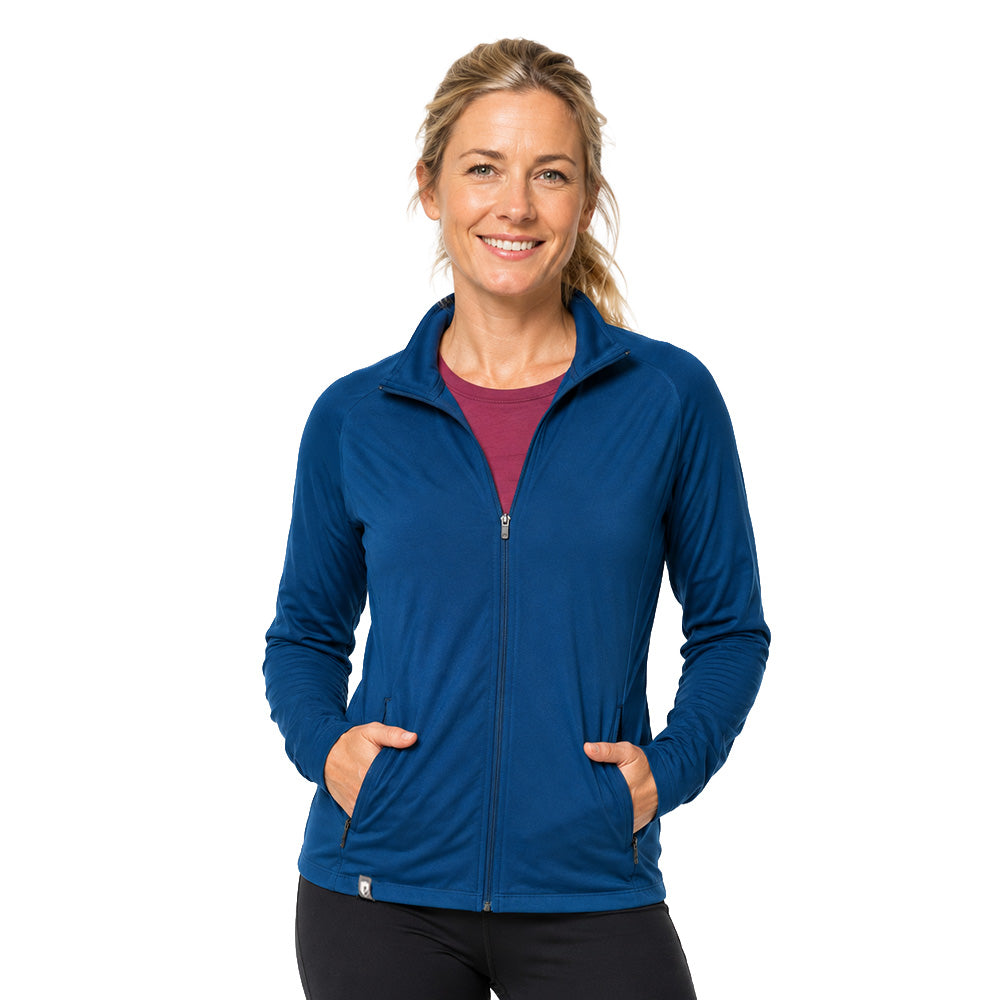 100% Merinowolle Jacke Damen 160 g/m² - ultrafein