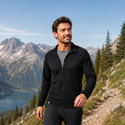 100% Merinowolle Jacke Herren 160 g/m² - ultrafein