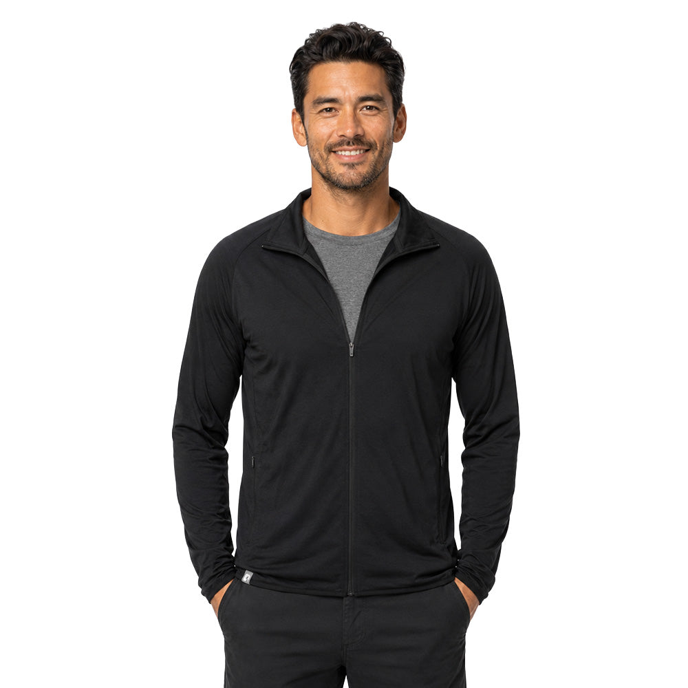 100% Merinowolle Jacke Herren 160 g/m² - ultrafein