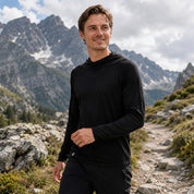 Merino Sun Hoodie Herren 135 g/m² – ultraleicht