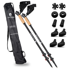 Teleskop Nordic Walking Stöcke aus Aluminium