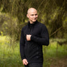 Black Merino Outdoor Jacket for Men of Alpin Loacker