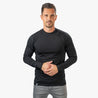 Alpin-Loacker-black-light-long-sleeved-shirt-merino-men, merino wool long-sleeved shirt ultralight black, buy merino clothing online