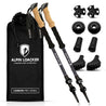 Buy carbon telescopic hiking poles online - LIGHT AND ROBUST - ALPIN LOACKER