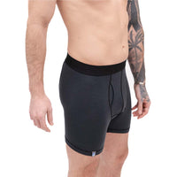 Merino Boxershorts Herren 150 g/m2 - S / Grau