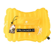 Uni Sit Pad Pro Outdoor Sitzkissen, gelbes aufblasbares Sitzkissen aus Nylon, kompakt und kälteisolierend, ideal für Camping und Reisen. Perfekt für Outdoor-Abenteuer.