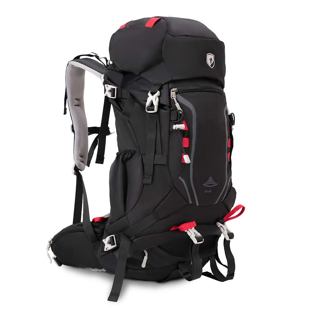 35 Liter Wanderrucksack Herren & Damen mit ergonomischem Tragesystem und vielseitigen Taschen, ideal für Outdoor-Abenteuer und mehrtägige Touren.