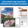 Compra di Camping Gaskocher Set ultra facilmente online - piccolo pacchetto di imballaggio ALPIN LOACKER
