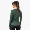 Alpin Loacker Premium Merino langarm damen - Premium 100% Merinowolle Langarm Shirt, in verde 230g/m2, per FRAUEN, Alpin Loacker