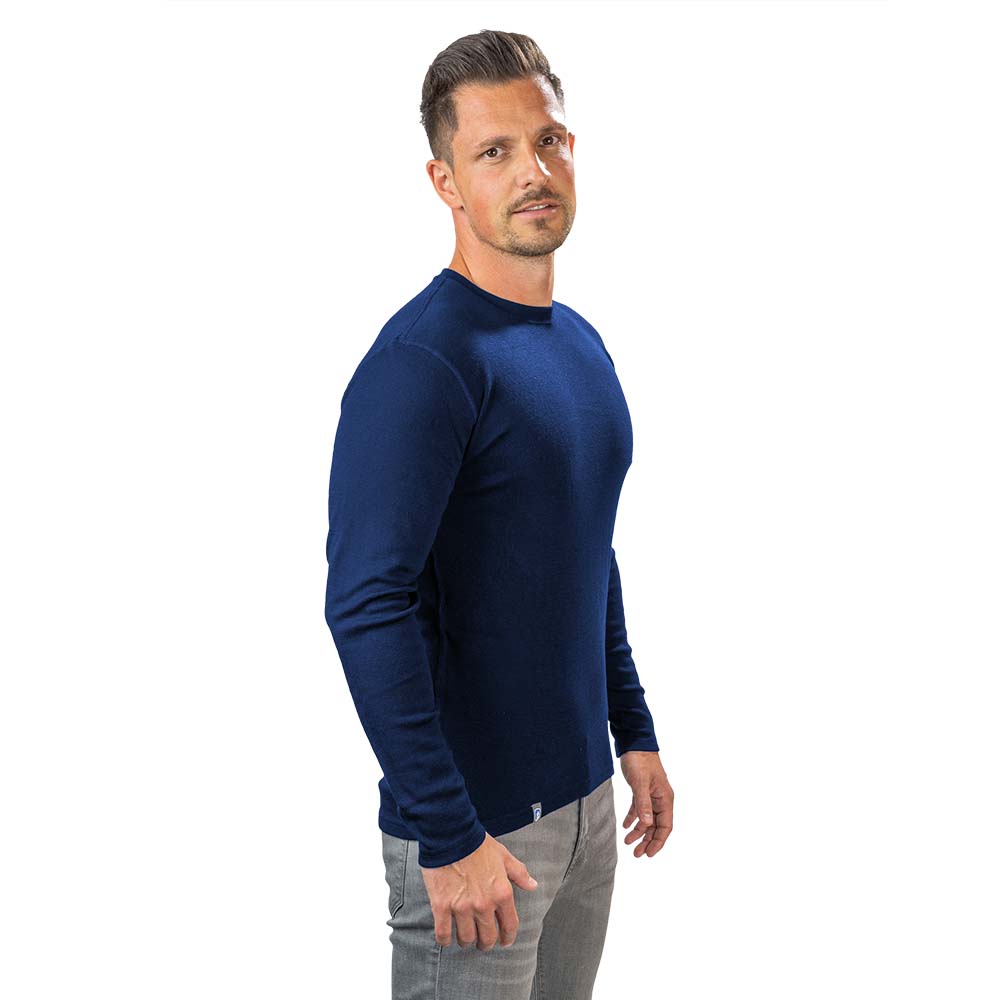 Maglia a maniche lunghe Merino uomo 230 g/m2 